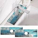 Arttown Kitchen Sink Splash Guard, 2Pcs Faucet