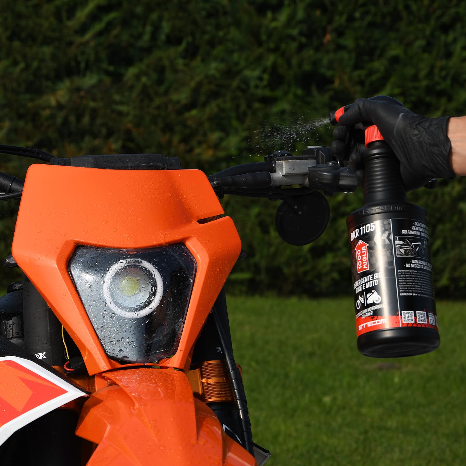 Errecom 1000 Miglia BKR 1105 Biologisch abbaubarer Fahrradreiniger, 1 L Sprühflasche 2