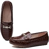 XRKJ Loafers for Women Comfortable Slip On Flats with Memory Foam Insole for Daily Wearing