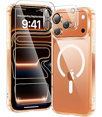 SleekStrip UltraClear Magnetic Case For IPhone 16 Pro Max Military