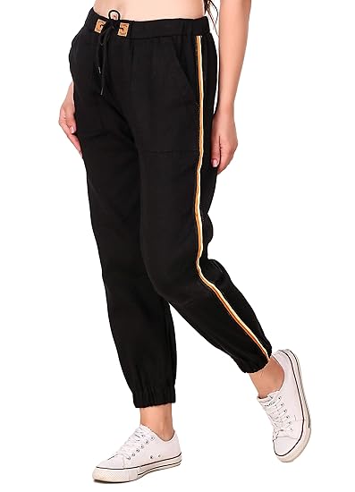 striped joggers womens