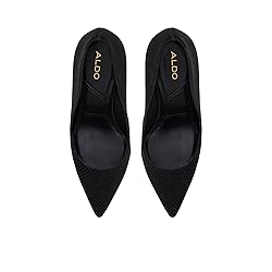 ALDO Women's Lala Pump, Black Snake, 9