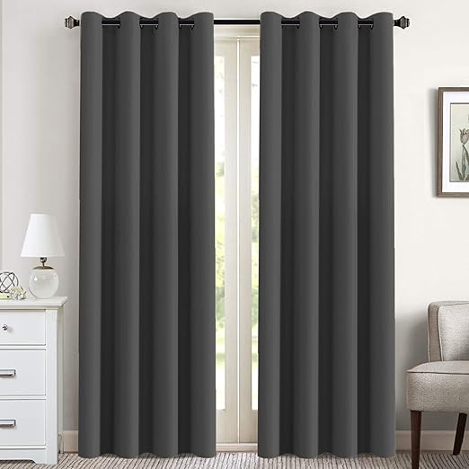 Amazon Com Flamingo P 100 Blackout Curtains 84 Inches Long