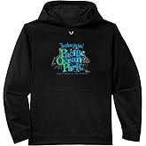 Pacific Ocean Los Angeles Park Retro Vintage Performance Hoodie