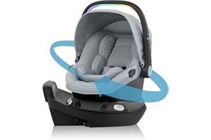 Evenflo Revolve180 LiteMax NXT Rotational Infant Car Seat with SensorySoothe - Quartz
