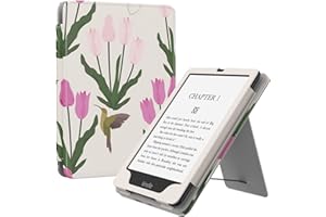 MoKo Case for 6.8" Kindle Paperwhite(11th Generation-2021) and Kindle Colorsoft Signature Edition, Slim PU Shell Cover Case w