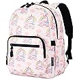 JOYHILL Kids Backpacks, Cute Lightweight Water Resistant Preschool Backpack, Adjustable Shoulder Straps for Boys Girls (Unicorn)