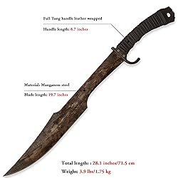 SV 0180 Handmade Spartak Sword and Machete