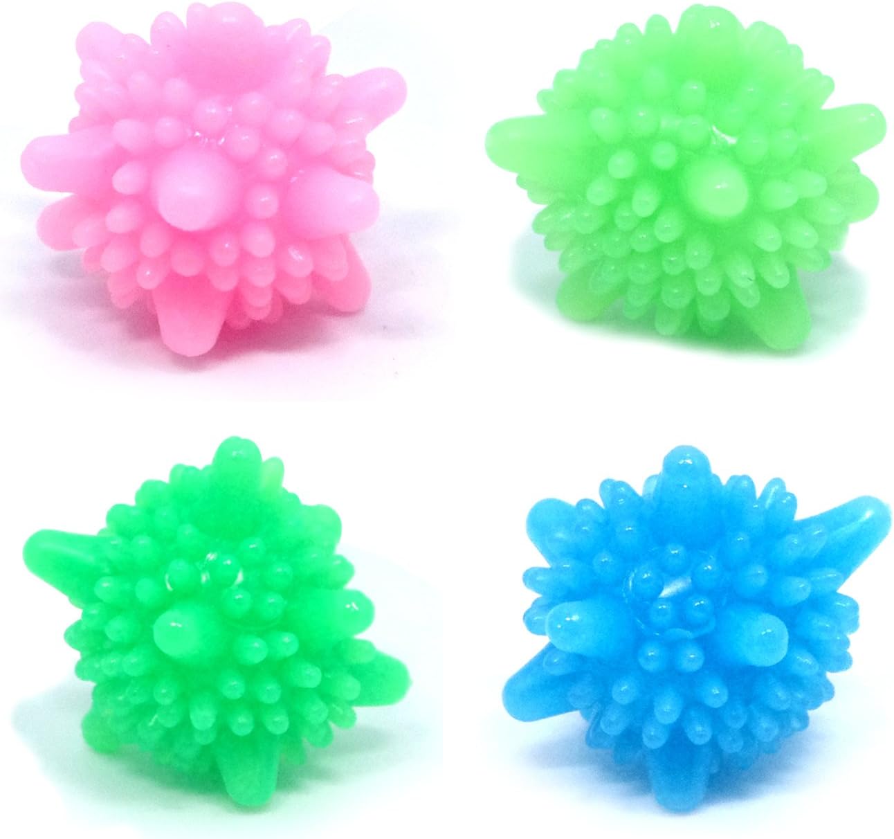 Amazon Co Jp 洗濯ボール 洗濯用品 洗濯機 洗濯物の絡みを防止するボール 4個 ホーム キッチン