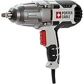 PORTER-CABLE Impact Wrench, 450 lbs of Torque, 1/2 Inch Hog Ring, 7.5-Amp, Corded (PCE211)