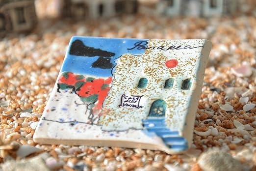 Iman para la nevera de arcilla