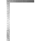 Johnson Level & Tool CS9 Steel Framing Square, 16" x 24", Silver, 1 Square