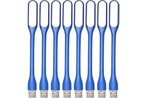 Kyfreshpower Mini USB LED Lamp, Adjustable Night Light, Compatible for Laptop, Notebook, Reading, Computer Keyboard USB Readi