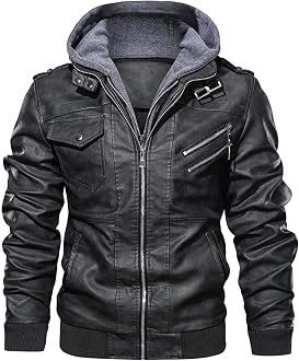 Denzell Outwear Anarchist Leather Men 