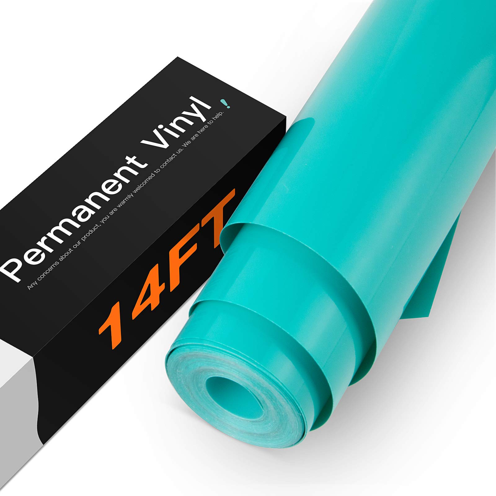HTVRONT Turquoise Permanent Vinyl - 12" x 14 FT