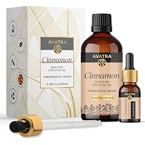 Amazon.com: Avatra Cinnamon Essential Oil 100ML (3.38 OZ) with ...