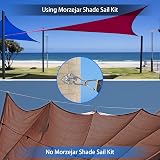 Morzejar M8 Heavy Duty Shade Sail Fixing Kit 304 Stainless Steel view 4