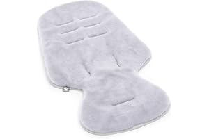 Stokke All-Weather Inlay, Grey Pearl - Reversible Stroller Liner - Fits All Stokke Strollers - Machine Washable