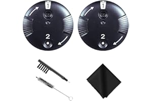 SIERESCON CeruGuard Disk Wax Guards for Phonak and Unitron RIC RITE Hearing Aids and Hearing aid Cleaning Kit Accessories with Carry Case (2 Packs/ 16 Pcs) (2)