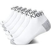 Calvin Klein Quarter Socks for Women - 6 Pack Cushioned Ankle Socks - Quarter Cut, Breathable, Lightweight, Athletic Design