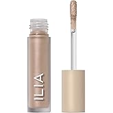 ILIA - Chromatic Liquid Powder Eye Tint | Cream-to-Powder Eyeshadow, Smudge-Resistant, Quick-Dry, Weightless, Water-Based | Non-Toxic, Vegan, Cruelty-Free, Clean Makeup (Glaze, 0.12 fl oz | 3.5 ml)
