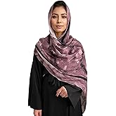 MiaoChoice Boho Scarf Hijab for Women Lightweight Floral Printed Scarves Fall Winter Fashion Shawl wraps