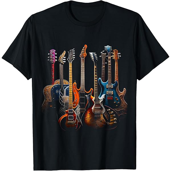 Amazon.com: Guitars For Guitarists T-Shirt : Clothing, Shoes