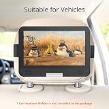 YOTON 12.5in Portable DVD Player with 10.5in Swivel Screen White view 10