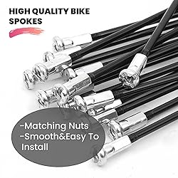 goucrro Bike Spokes Electric Bicycle E-Bike