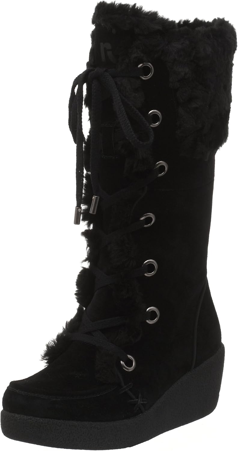 report lace up boots