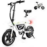 AYOLNY Electric Bike for Adults, 1000W Peak Motor 14" Foldable Ebike | 20 Miles Ebikes for Adults, 20MPH Speed, 3 Riding Modes Pedal-assist Commuter E Bikes for Adults Electric
