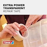 tesa Extra Power Transparent Adhesive Tape 10 m x 50 mm Waterproof view 2