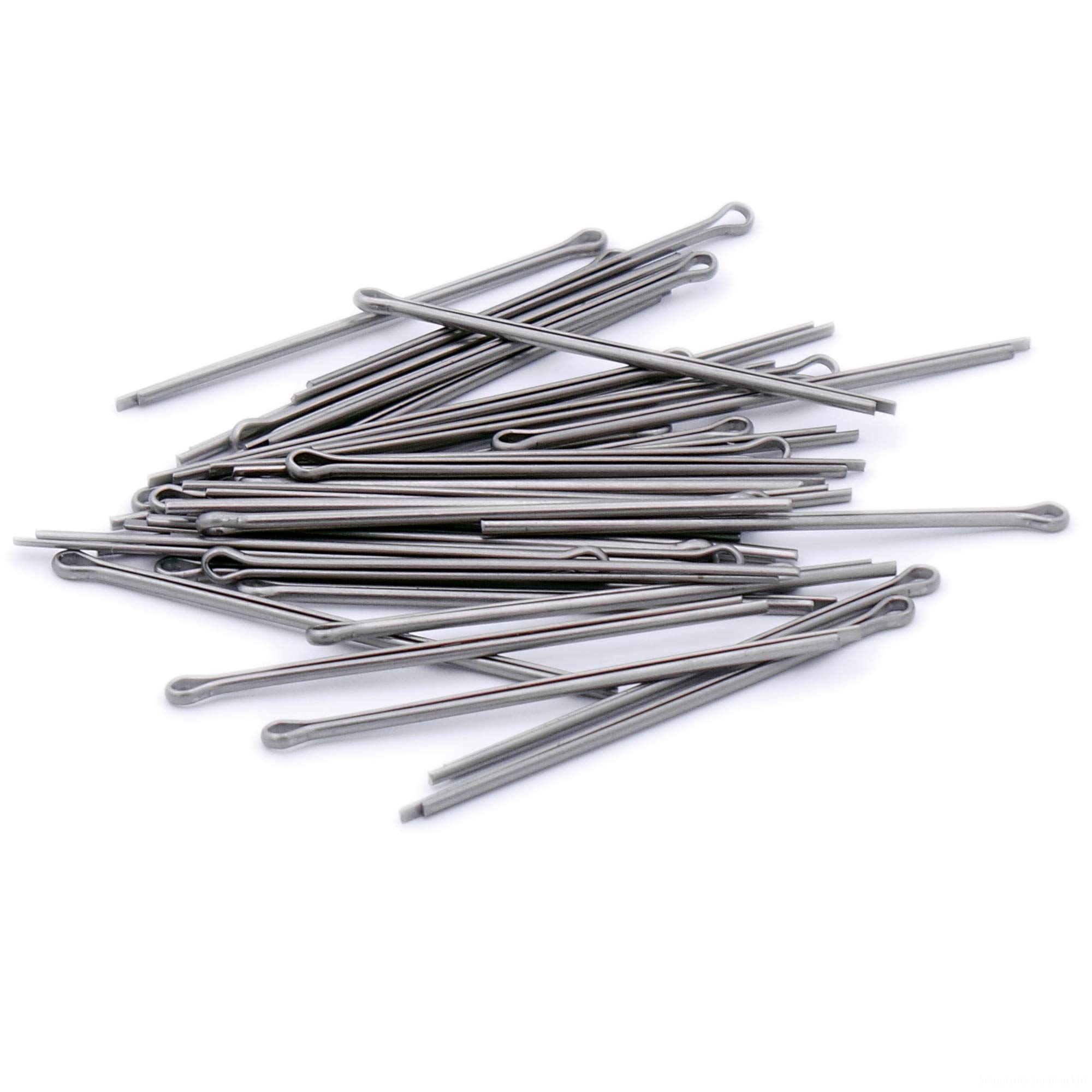 M1.6 (1.6mm x 10mm) Split Cotter Pin - Stainless Steel (A2) (Pack of 40)