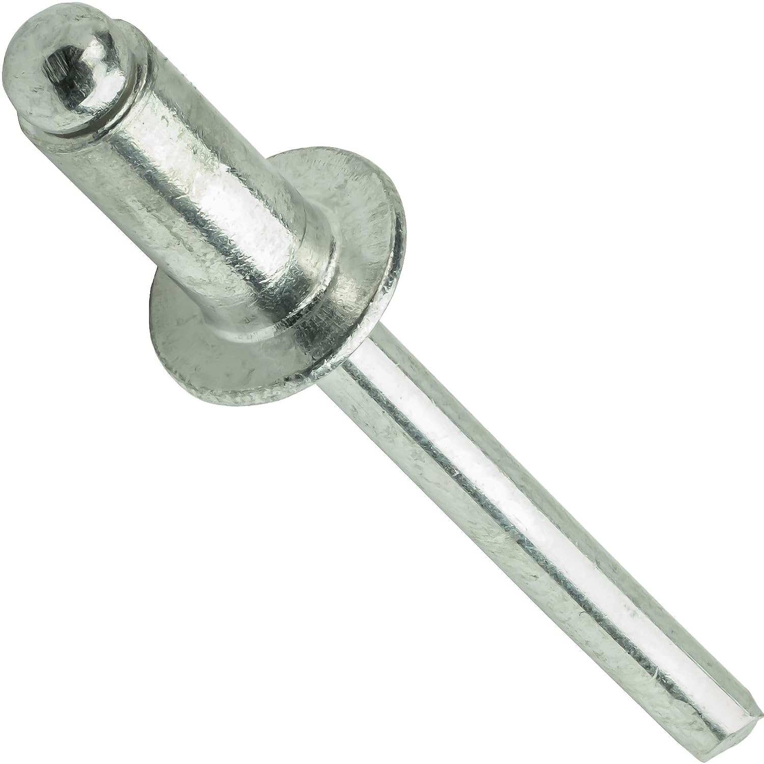 thumbnail interactive-video image 1 of 100 Pack 5/32" X 1/4" Aluminum Dome Head Blind Pop Rivets - 5-4 Size, Open End 1 of 5