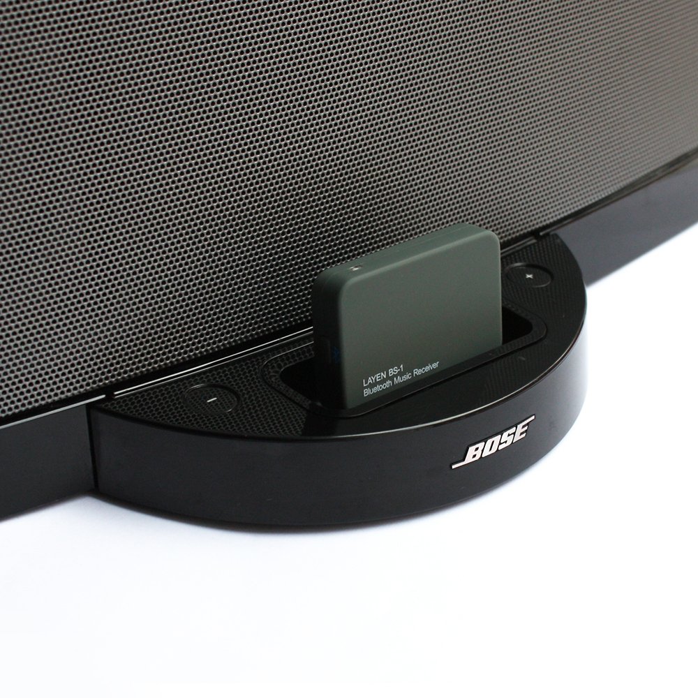 Bluetooth Receiver Adapter For Bose SoundDock Series 1 – Black, IPhone IPod IPad, Bluetooth Solutions UK