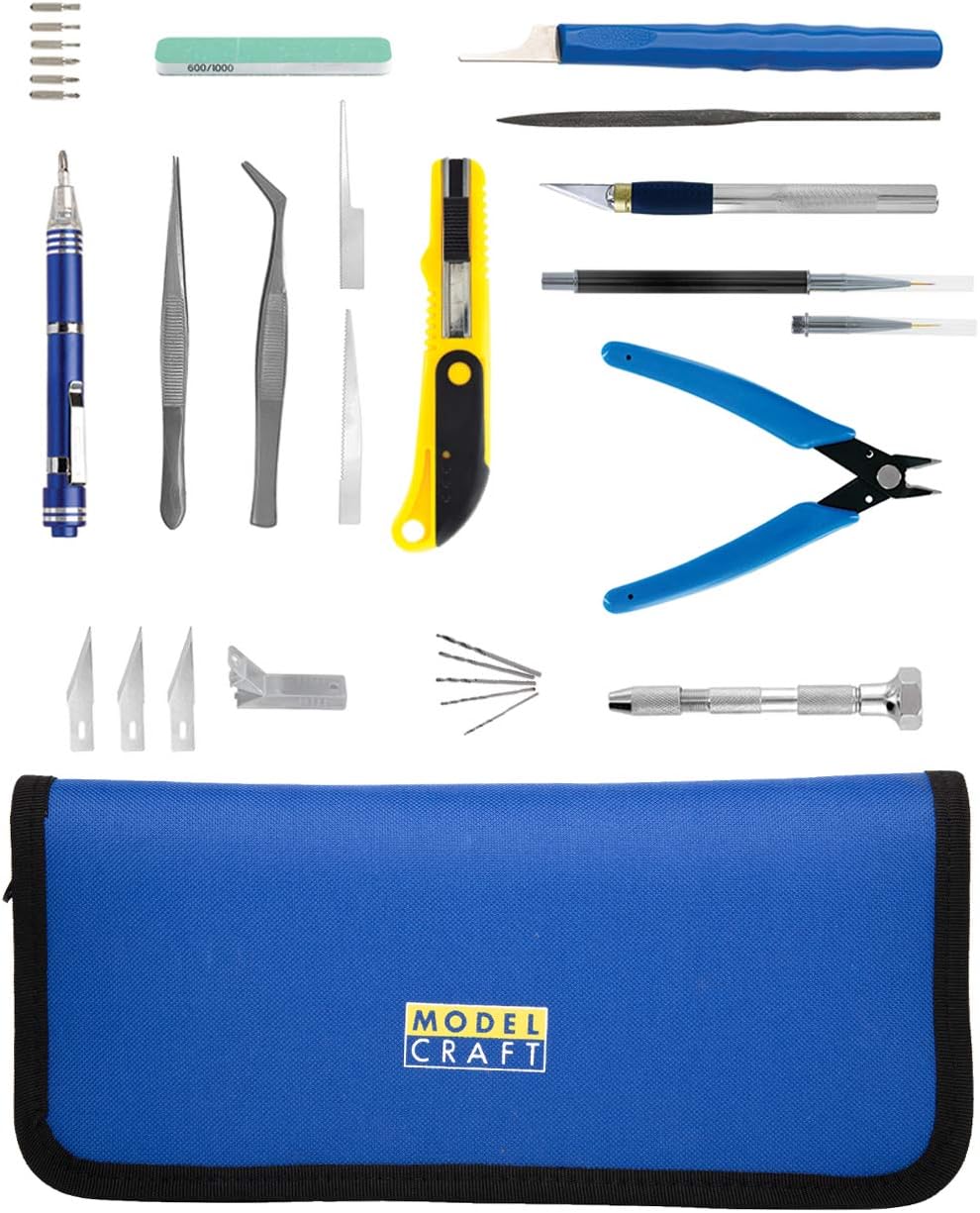 Modelcraft PTK1022 Essential Modelling Kit, Blue, 1