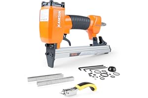 Kamsin 8016K Upholstery Stapler - 21 Gauge 80 Series 1/2-Inch Crown 1/4-Inch to 5/8-Inch Leg Length Fine Wire Stapler