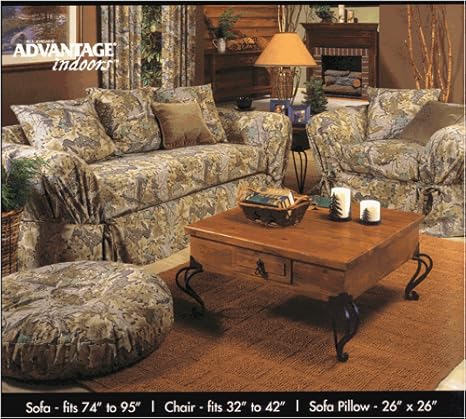 Amazon Com Advantage Classic Camo Sofa Slip Cover Sofa Slip