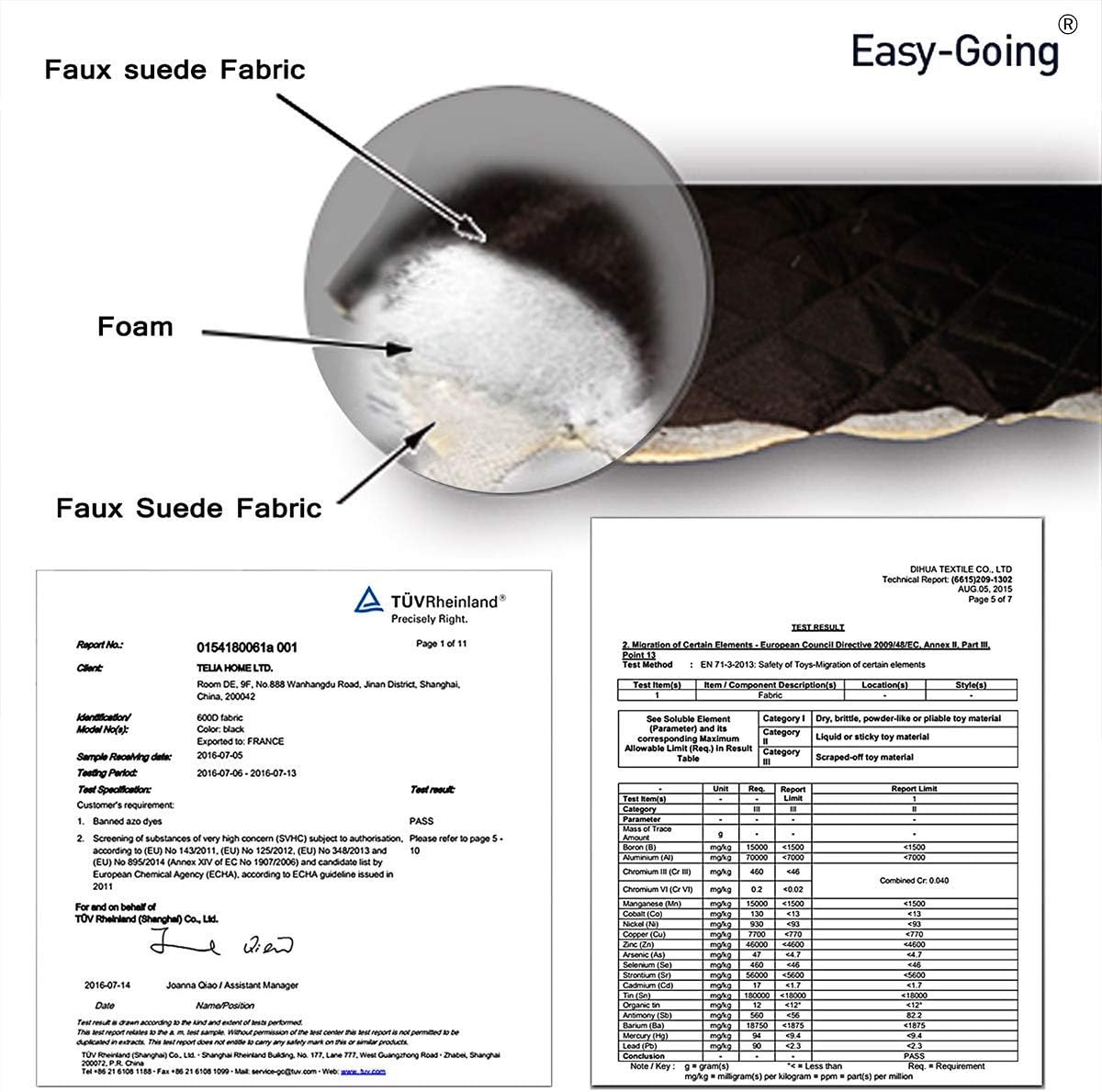 Easy-Going Sofa Slipcover Reversible Sofa Cover Water Resistant Couch Cover Furniture Protector with Elastic Straps for Pets Kids Children Dog Cat(Oversized Sofa, Gray/Light Gray): Kitchen & Dining