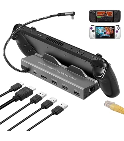 Steam Deck 1TB ドック コントローラー Amazon.com: Valve Steam Deck 1TB Handheld Gaming Console with