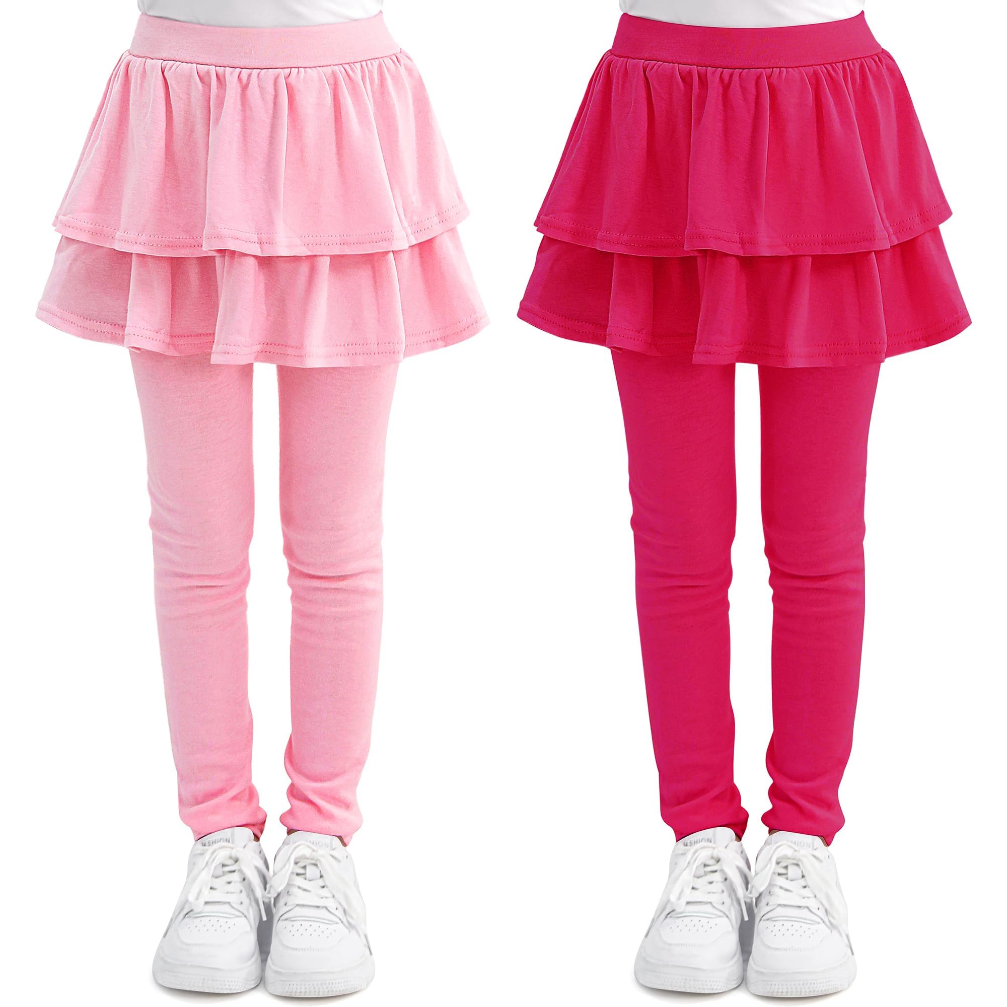 Photo 1 of *MISSING PARTS*
Cooraby 1/2/3 Pack Girls Leggings Toddler Girl Pants School Uniform Pants Warm Stretchy Skirt Leggings for Girls 2-14 Years