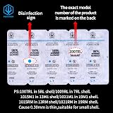 UPTATSUPPLY Poseidon Tattoo Cartridge Needles 50Pcs Mixed Sizes RL RS M1 RM view 8