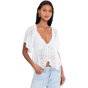 Free People in Your Dreams Lace Top