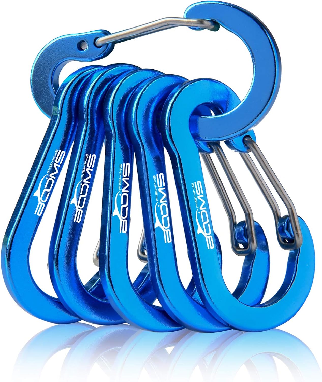 Booms Fishing CC1 Multi-Use Carabiner Clips: Clothing