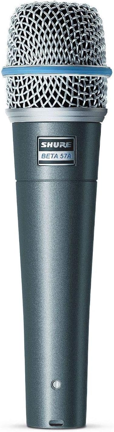 Shure BETA 57A Supercardioid Dynamic Microhone with High Output Neodymium Element for Vocal/Instrument Applications: Musical Instruments