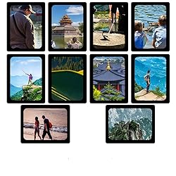 sooard Magnetic Photo Frames, 10 Pack Magnetic