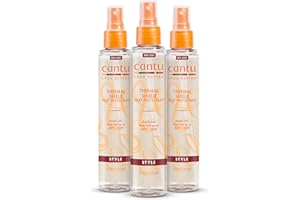 Cantu Thermal Shield Heat Protectant with Shea Butter, 5.1 fl oz (Pack of 3)