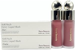 LINGYUE Rare Happy Face Soft & Pinch Liquid Blush, Beauty Cheek Face Blush 0.25 fl.oz (Happy+Hope, 0.25 fl.oz)