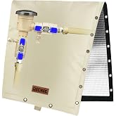 RICHIE 2-Way Opening Backflow Preventer Cover (5&deg;F) Heavy-Duty 5-Layer Insulated Enclosure, All-Weather Protection for Outdoor Pipe, Irrigation Sprinkler Valve, Well Water Pump, 16" W x 20" H Beige