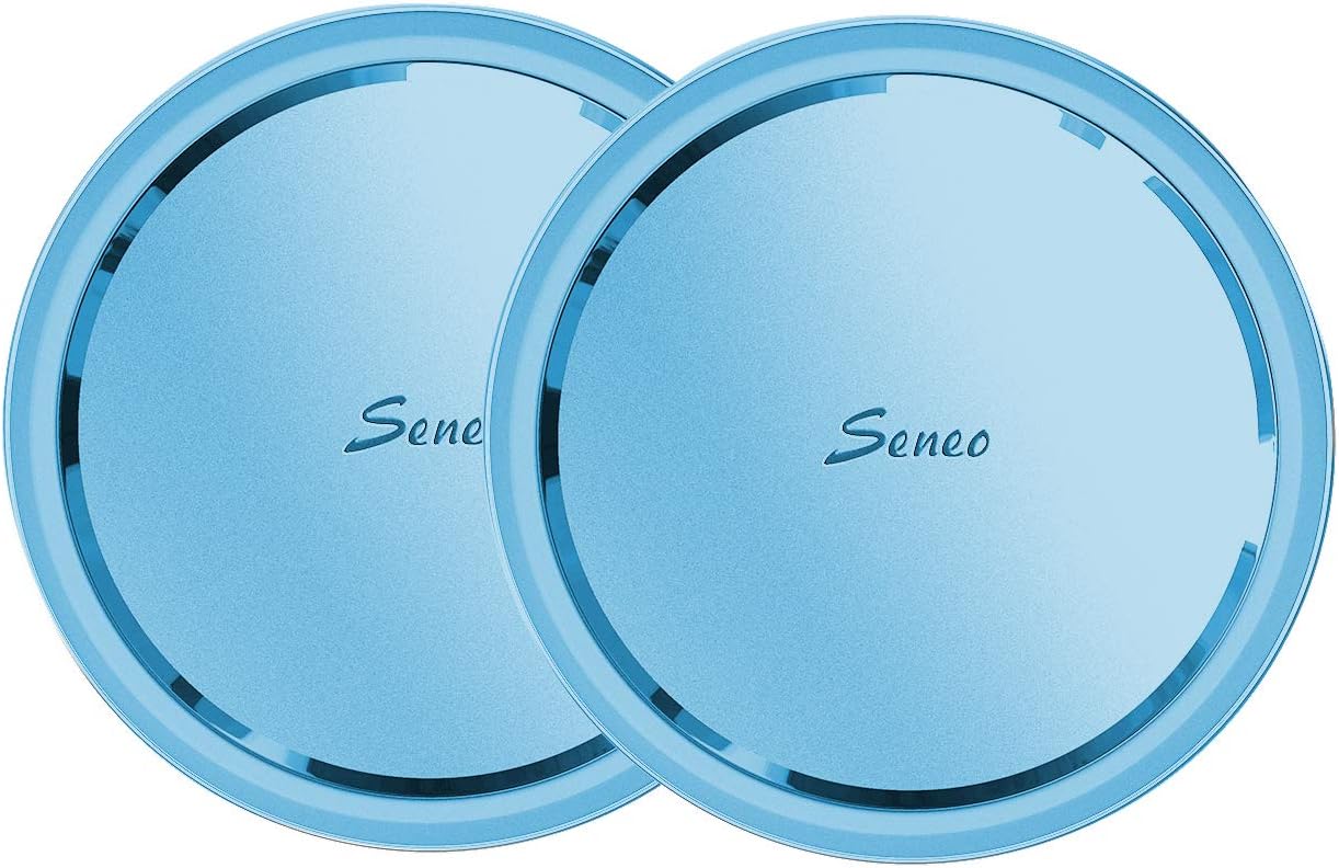 Seneo 10W Wireless Charger Stand, Fast Charging for Samsung Galaxy S10/S10+/S10E/S9/S9+/S8/S8+/Note10/Note 9/Note8, 7.5W Charging for iPhone 11/11 Pro Max/XR/XS Max/Xs/X/8/8P,(No AC Adapter)